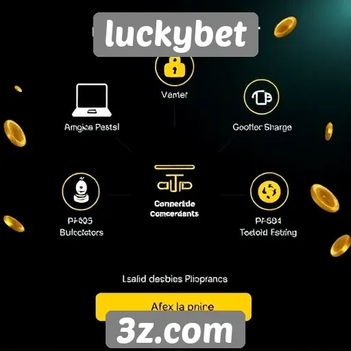 Análise das funcionalidades do site luckybet